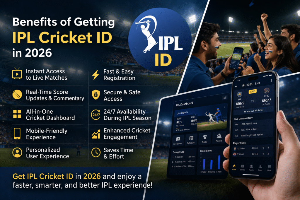 Benefits of Getting IPL Cricket ID 2026 – Fast Secure IPL ID YO Logo