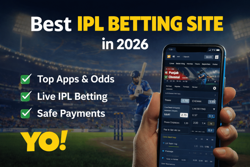 Best IPL Betting Site 2026 with YO logo secure cricket betting platform