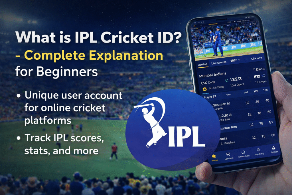 What is IPL Cricket ID – Get IPL Cricket ID 2026 YO Logo Guide