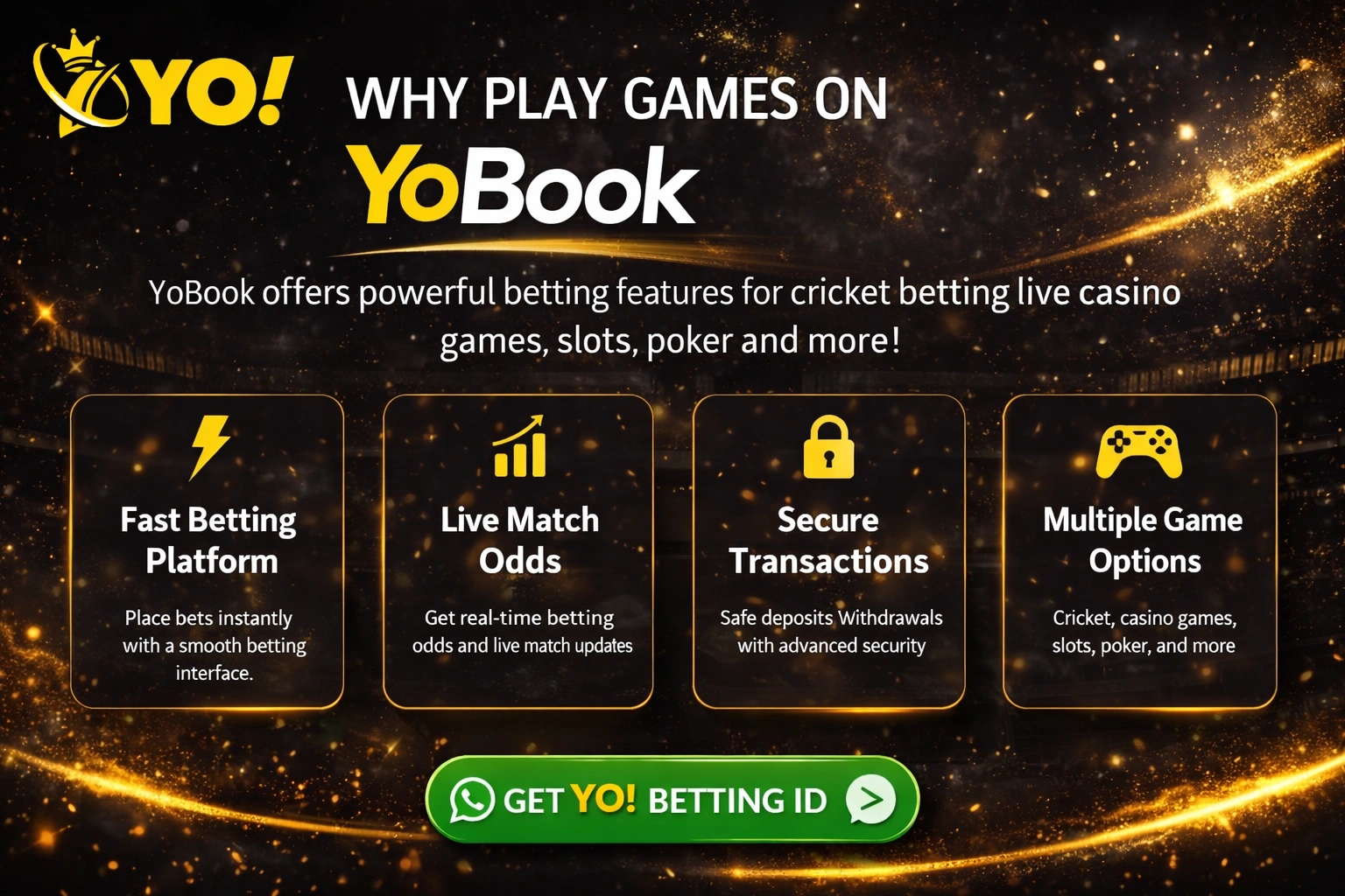 Why play games on YoBook betting platform features